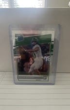 2020 Panini Chronicles Draft Picks Donruss Optic Rated Rookies Justin Herbert #4 card