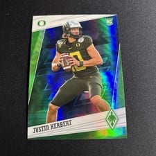 2020 Panini Chronicles Draft Picks Phoenix Justin Herbert #5 card