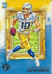 2020 Panini Chronicles Gridiron Kings Justin Herbert #GK-3 card