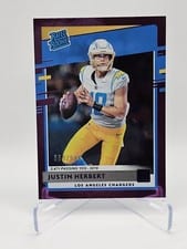 2020 Panini Donruss Justin Herbert #303 card