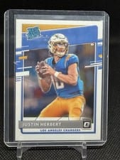 2020 Panini Donruss Optic Justin Herbert #153 card