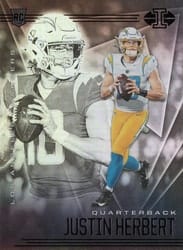 2020 Panini Illusions Base Set Justin Herbert #7 card
