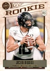 2020 Panini Legacy Base Set Justin Herbert #150 card