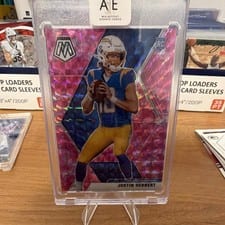 2020 Panini Mosaic Justin Herbert #204 card