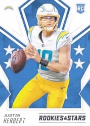 2020 Panini Rookies & Stars Base Set Justin Herbert #103 card