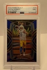 2020 Panini Select Justin Herbert #244 card