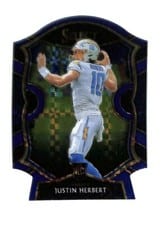 2020 Panini Select Justin Herbert #44 card
