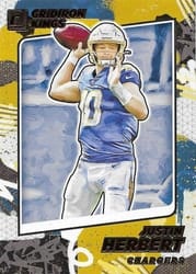 2021 Donruss Gridiron Kings Justin Herbert #GK9 card