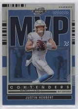 2021 Panini Contenders Optic MVP Contenders Justin Herbert #MVP-JHE card