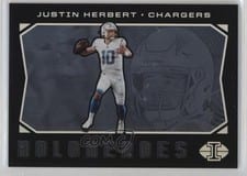 2021 Panini Illusions HoloHeroes Justin Herbert #HHJH-2 card