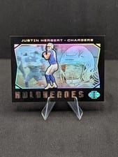 2021 Panini Illusions HoloHeroes Justin Herbert #HHJH-3 card