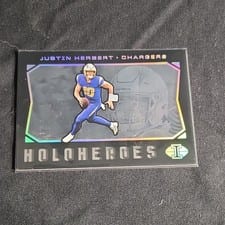 2021 Panini Illusions HoloHeroes Justin Herbert #HHJH-7 card