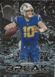 2021 Panini Prizm Prizm Break Justin Herbert #1 card