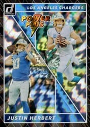 2022 Donruss Power Plus Justin Herbert #PP-10 card