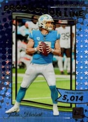 2022 Donruss Production Line Justin Herbert #PRD-2 card