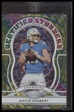 2022 Panini Certified Certified Stunners Justin Herbert #CS-5 card