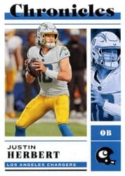 2022 Panini Chronicles Base Set Justin Herbert #14 card