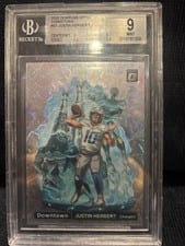 Justin Herbert 2022 Panini Donruss Downtown #DT-JH