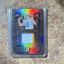 2022 Panini Gold Standard Gold Gear Justin Herbert #GG-JHE card