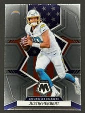 2022 Panini Mosaic Justin Herbert #254 card