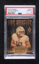 2022 Panini Phoenix Metropolis Justin Herbert #MET-2 card
