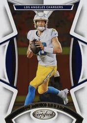 2023 Panini Certified Base Set Justin Herbert #56 card