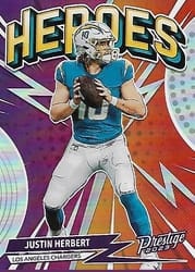 2023 Panini Prestige Heroes Justin Herbert #4 card
