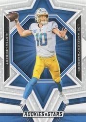 2023 Panini Rookies & Stars Base Set Justin Herbert #58 card