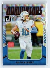 2024 Donruss Dominators Justin Herbert #6 card