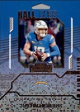 2024 Panini Contenders Hall Pass Justin Herbert #17 card