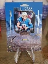 2024 Panini Contenders Optic Optic Illusion Justin Herbert #17 card