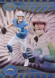 2024 Panini Illusions Base Set Justin Herbert #49 card