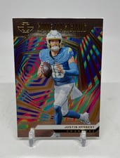 2024 Panini Illusions Game Magicians Justin Herbert #13 card
