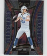 2024 Panini Select Turbocharged Justin Herbert #9 card