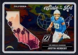 2024 Panini Zenith State of the Art Justin Herbert #8 card