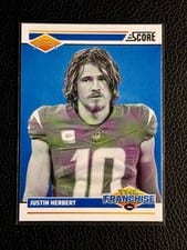 2024 Score The Franchise Justin Herbert #18 card