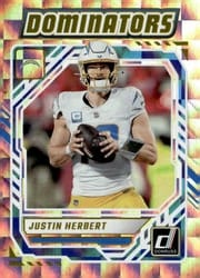 2025 Donruss Dominators Justin Herbert #DOM-JHT card