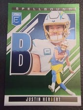 2025 Donruss Elite Spellbound Justin Herbert #37 card