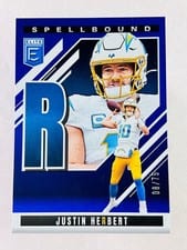 2025 Donruss Elite Spellbound Justin Herbert #39 card