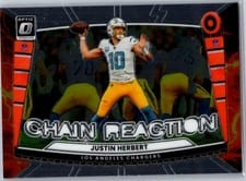 2025 Donruss Optic Chain Reaction Justin Herbert #6 card