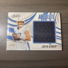 2025 Panini Absolute Absolute Jumbos Justin Herbert #AJ-JHT card