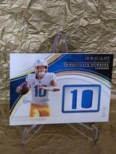 2025 Panini Immaculate Immaculate Numbers Memorabilia Justin Herbert #10 card