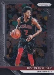 2018-19 Panini Prizm Base Set Justin Holiday #150 card
