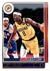 2021-22 Hoops Winter Base Set Justin Holiday #183 card