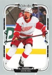 2025-26 O-Pee-Chee Base Set Justin Holl #347 card