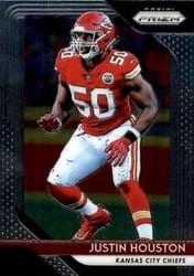 2018 Panini Prizm Base Set Justin Houston #107 card