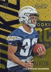 2018 Panini Absolute Base Set Justin Jackson #129 card