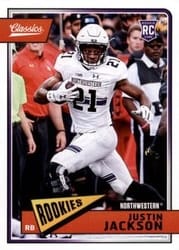 2018 Panini Classics Base Set Justin Jackson #289 card