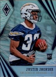 2018 Panini Phoenix Base Set Justin Jackson #191 card