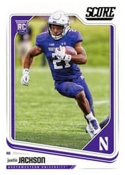 2018 Score Base Set Justin Jackson #431 card